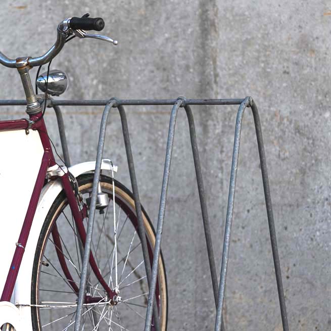 Fahrradständer Rota der Kunstschmiede Bergmeister