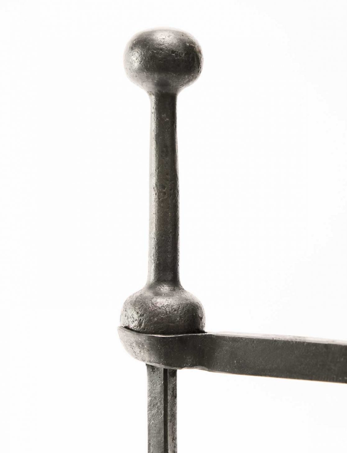 Detail Feuerbesteck Foco aus Werkzeugstahl der Kunstschmiede Bergmeister