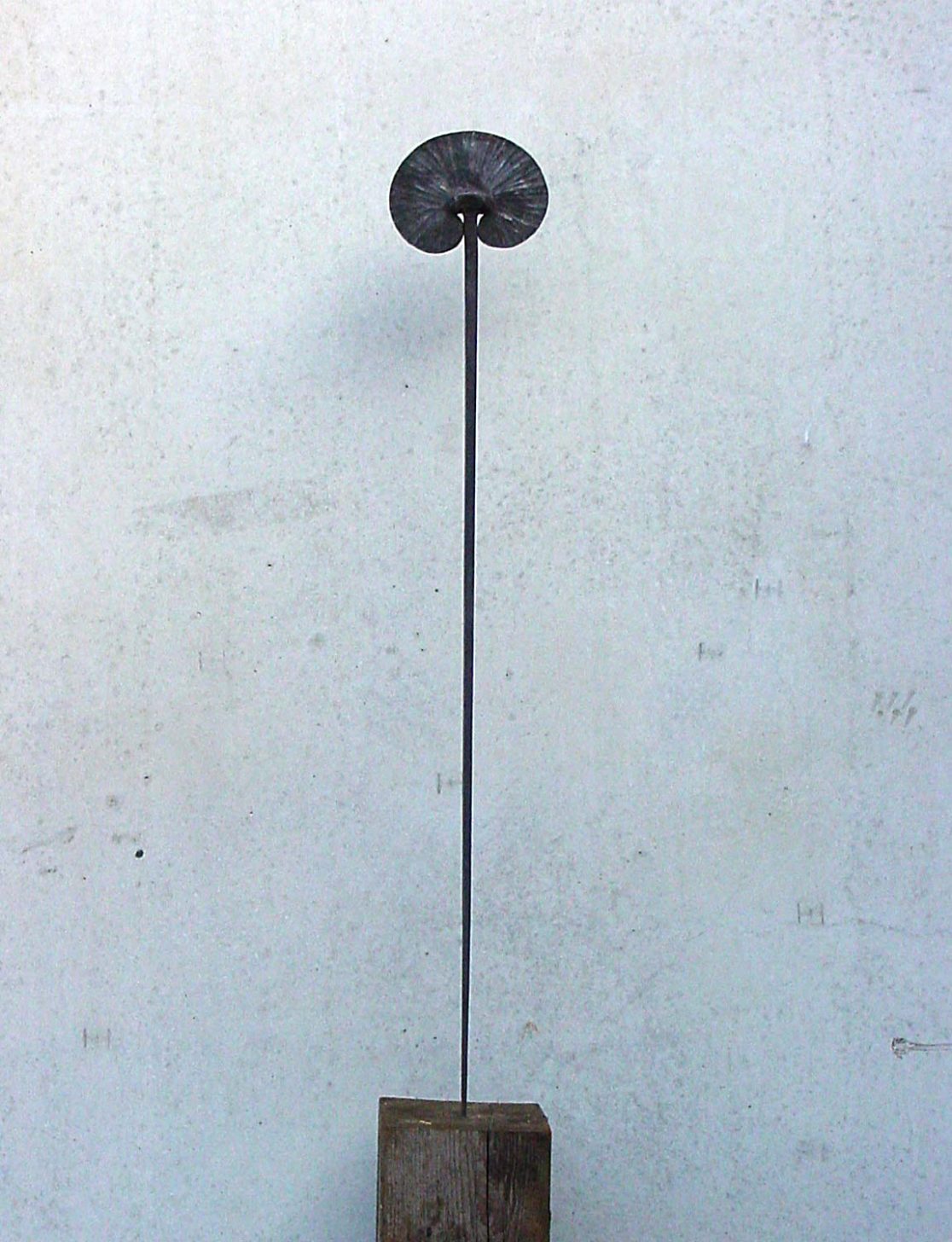 Gartenskulptur Pfau aus Bronze geschmiedet