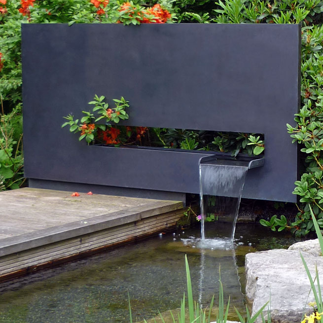 Freistehende Wasserschütte - Vorschau