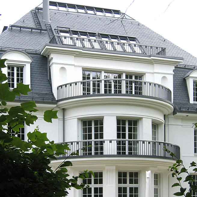 Nachbau Balkongeländer Thomas-Mann-Haus nach historischem Vorbild