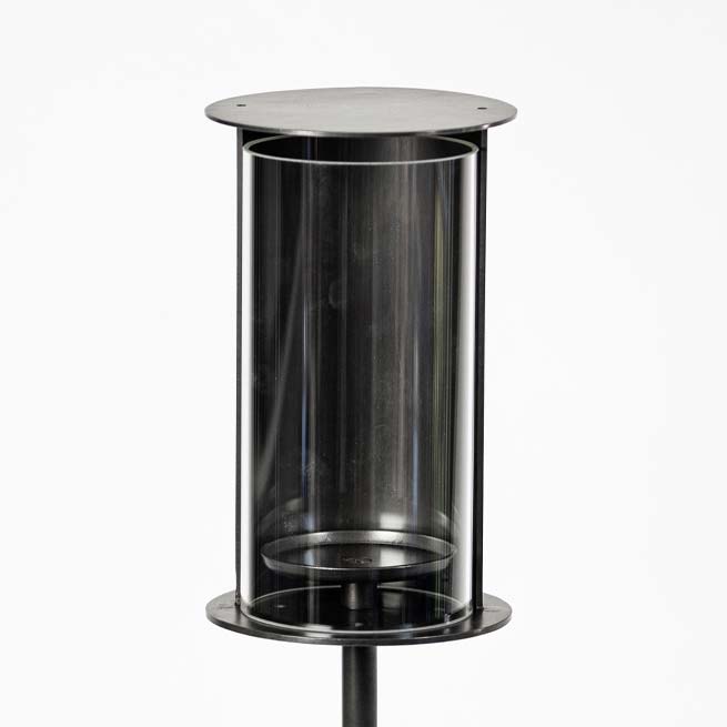 Grableuchte 6 aus Bronze