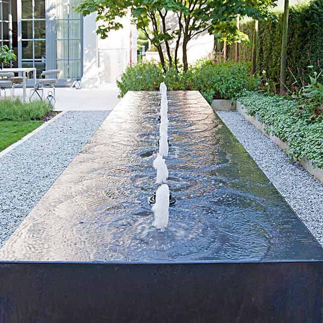 Brunnenanlage Feuer und Wasser - Vorschau