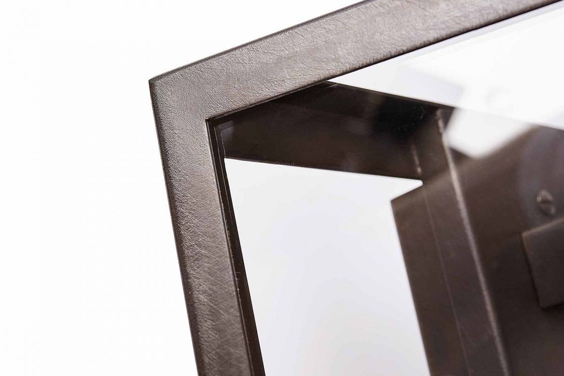 Detail der Hausleuchte Cubus