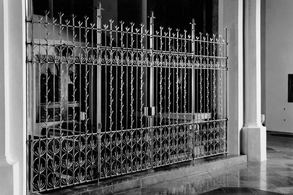 Geschmiedetes Kapellengitter im Frauendom München