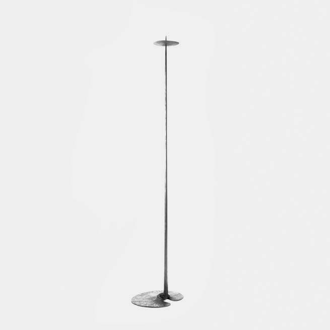 Kerzenleuchter Pfau aus Stahl