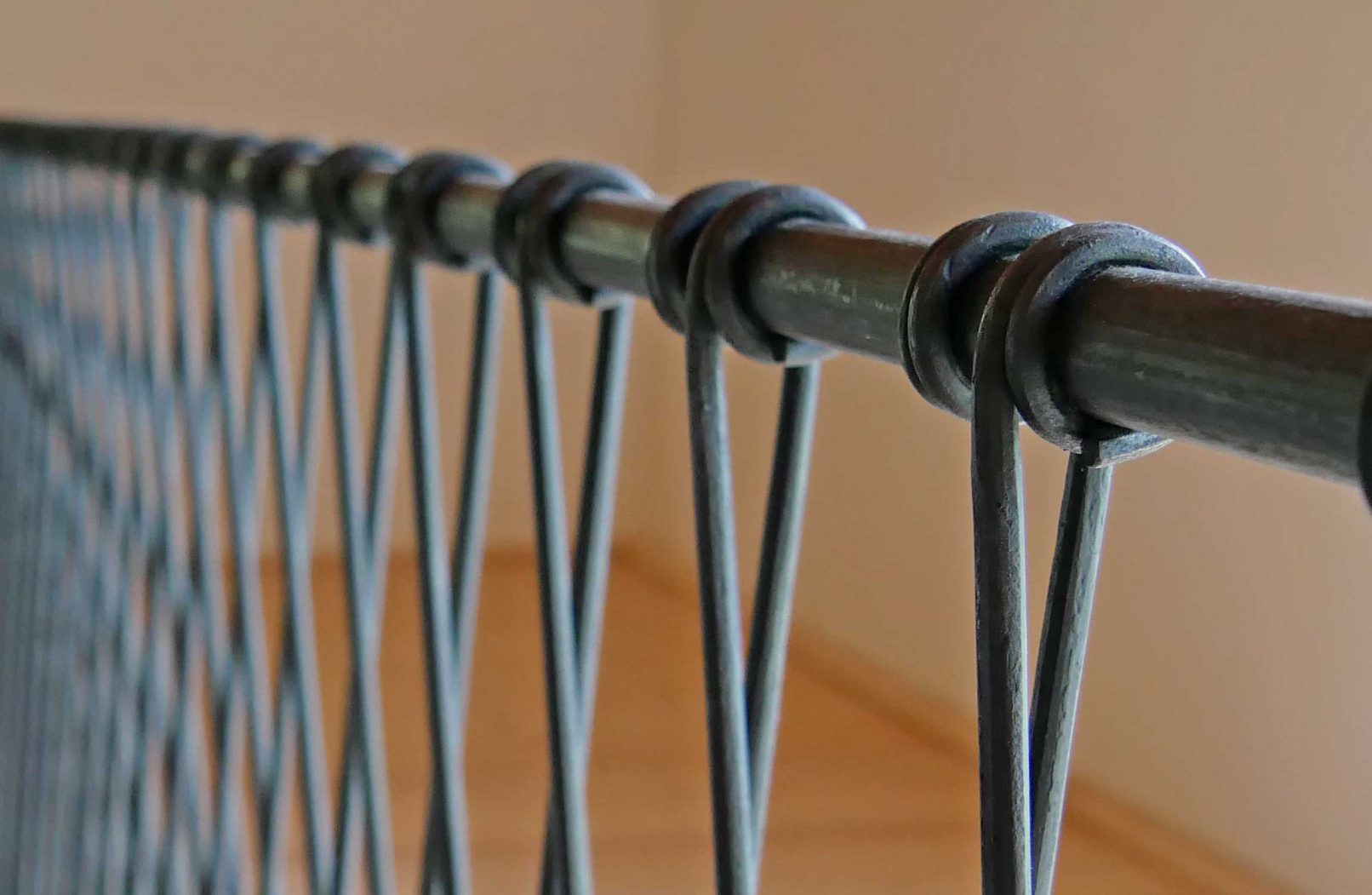 Oberer Bereich des Geländers