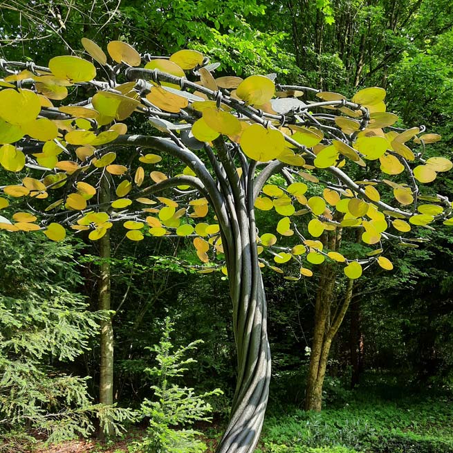 Grabmal Lebensbaum aus Bronze