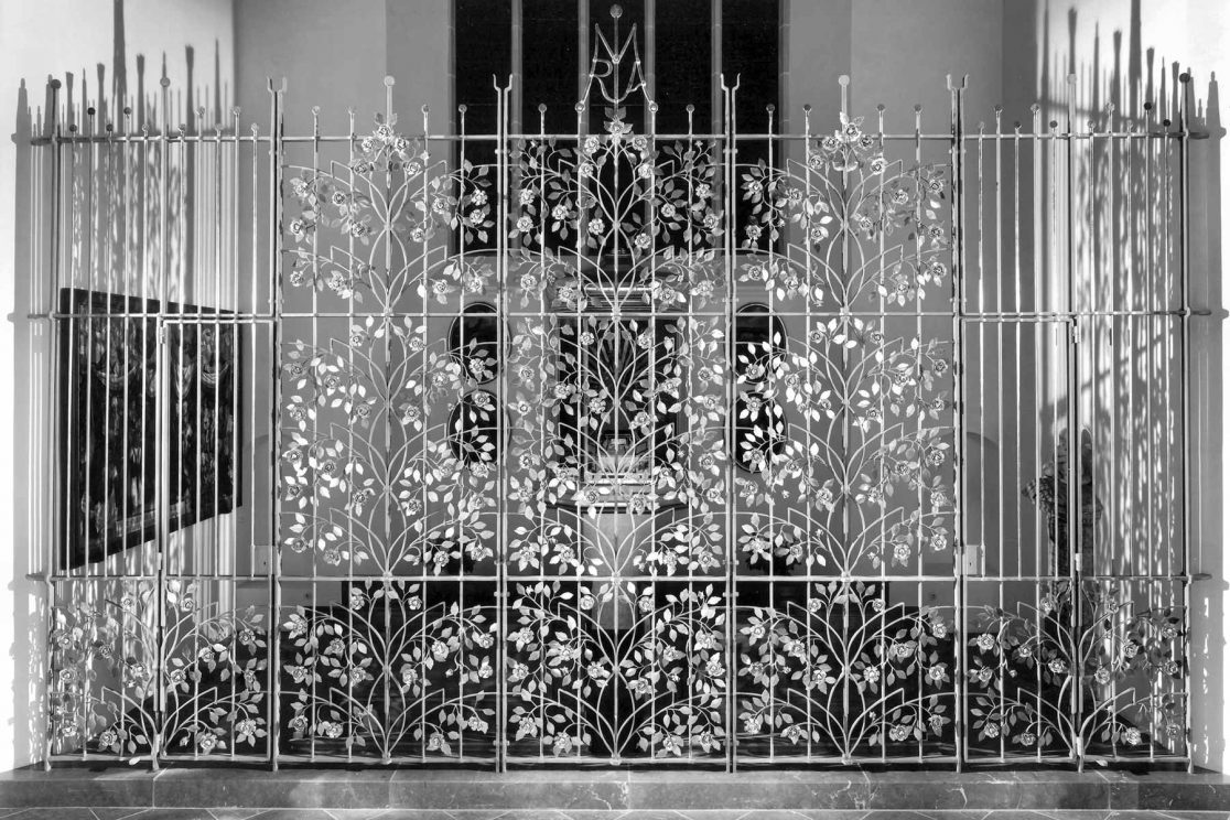 Rosengitter im Dom München